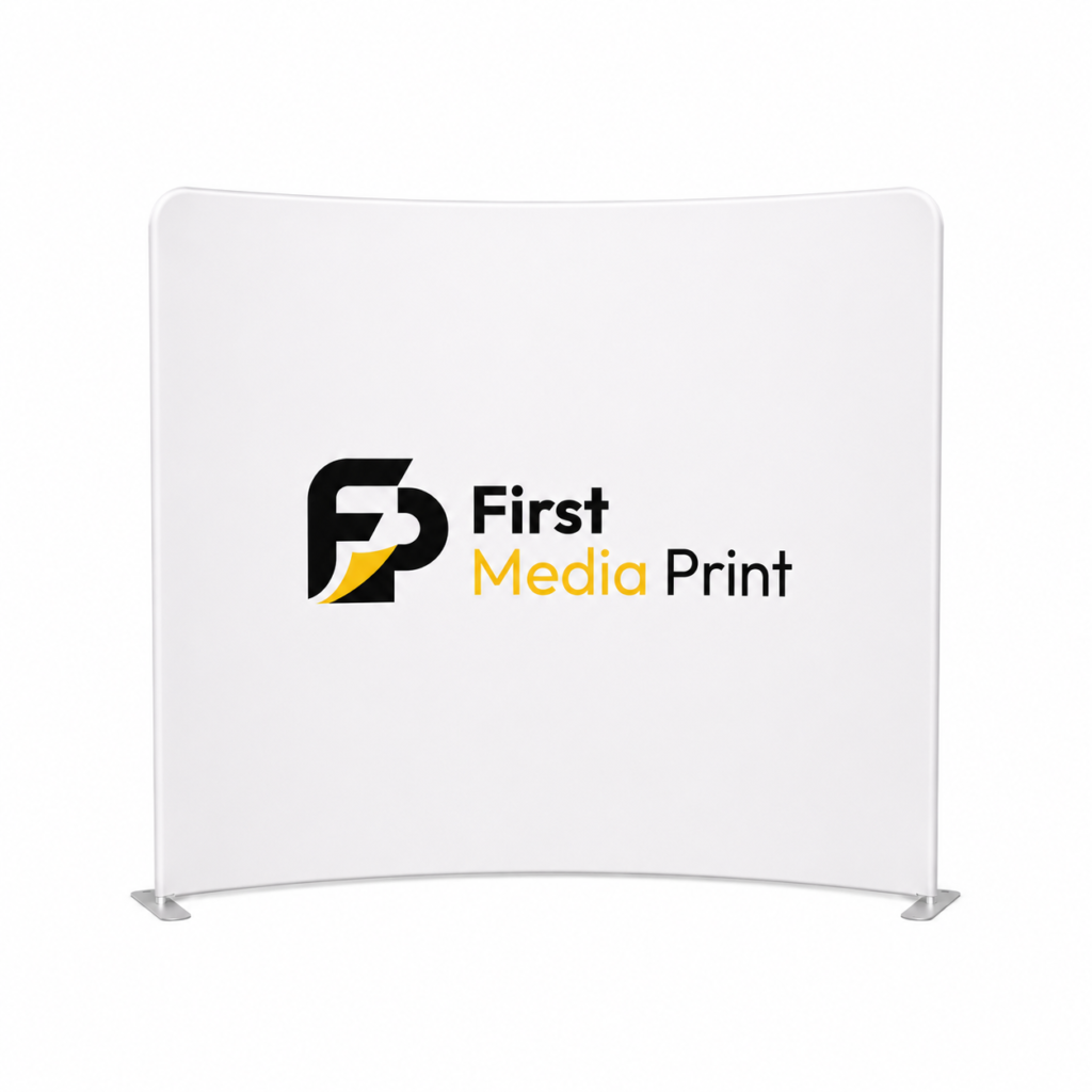 Perete Curb First Media Print 2 m sistem husa print fata 7 kg 1